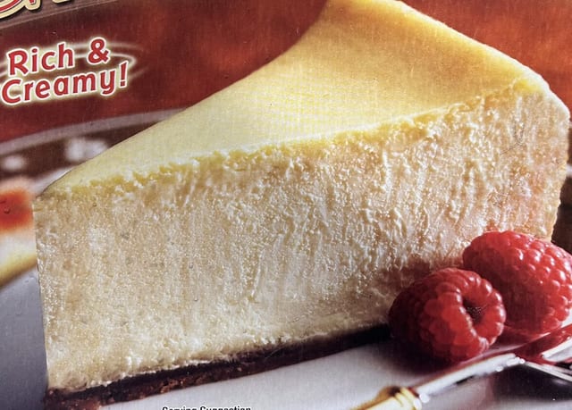 New York Cheesecake.